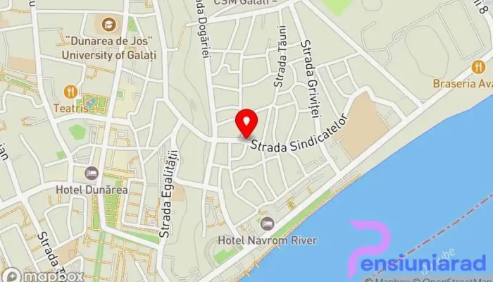 Pensiunea Hanul Izvor -  Hartă - Galați