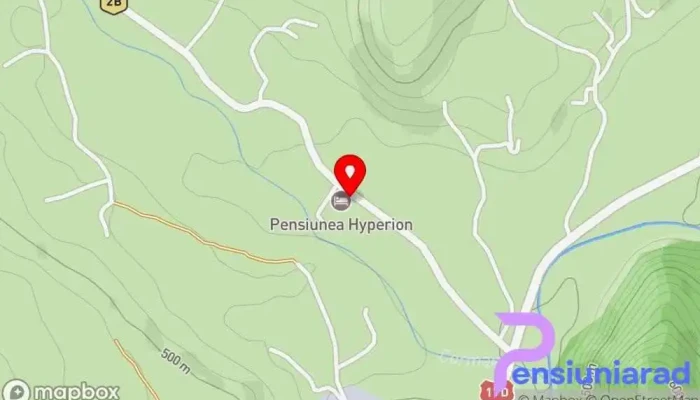 hartă a Pensiunea Hyperion Vilă în Sîngeorz-Băi