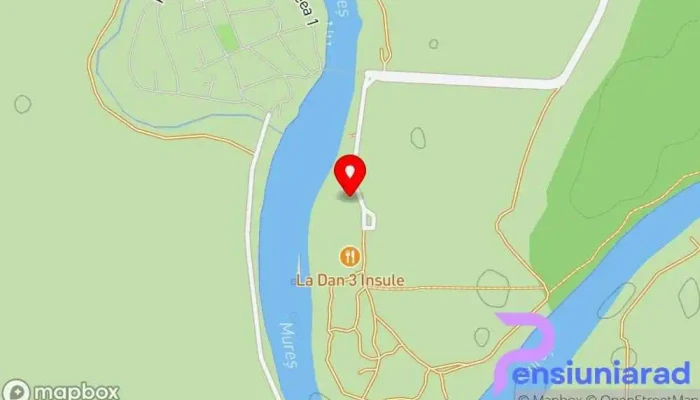 hartă a Pensiunea Lunca Arad - pensiune, restaurant, terasa Pensiune, Stație de încărcare pentru vehicule electrice, Rezervație naturală, Terasă panoramică, Parc, Loc de joacă, Restaurant, Cazare în regim hotelier, Parc natural în Padurea Ceala Zori de Zi Zona 3 Insule