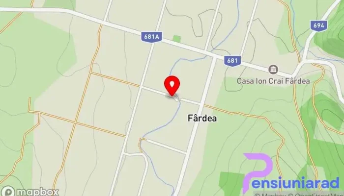 Pensiunea Maria -  Hartă - Fârdea