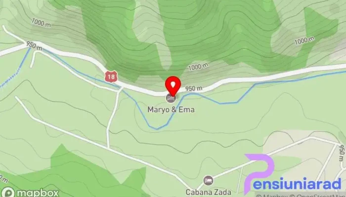 hartă a Pensiunea Mario & Ema Bed & Breakfast, Restaurant în Cârlibaba