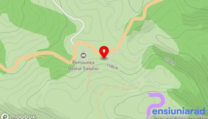 hartă a Pensiunea Nedeea Bed & Breakfast în Dâmbovicioara