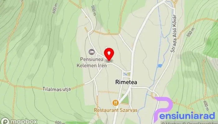 hartă a Pensiunea Nosztalgia Pensiune, Casă de la țară în Rimetea