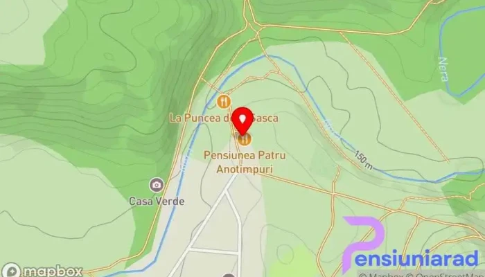 Pensiunea Patru Anotimpuri -  Hartă - Sasca Română
