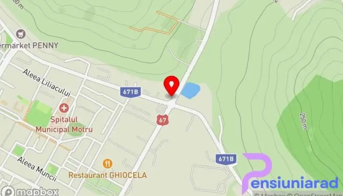 Pensiunea Restaurant Intim -  Hartă - Motru