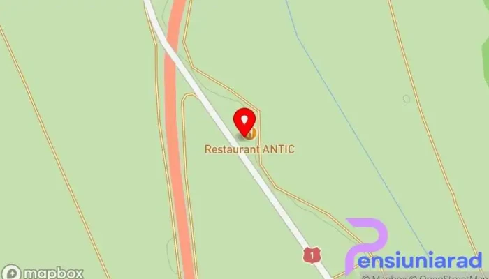 hartă a Pensiunea Rustik Lancram Restaurant familial, Restaurant în Lancrăm