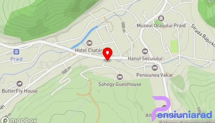 Pensiunea Salina -  Hartă - Praid