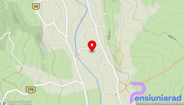 hartă a Pensiunea Xandra Hotel în Corbi