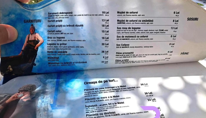 Pescaria Lui Matei Meniu - Agigea