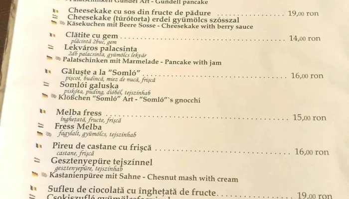 Petho Meniu - Odorheiu Secuiesc