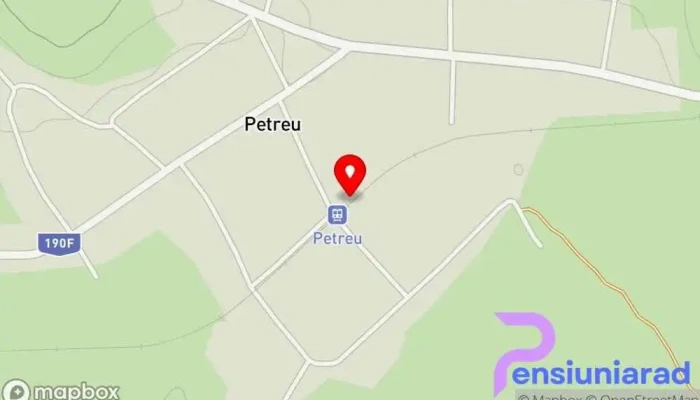 hartă a Petreu  în Petreu