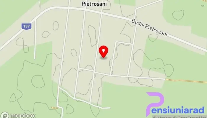 hartă a Pietroșani  în Pietroșani