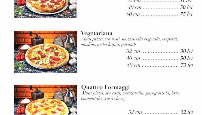 Pizza La Mita Meniu - Domnești