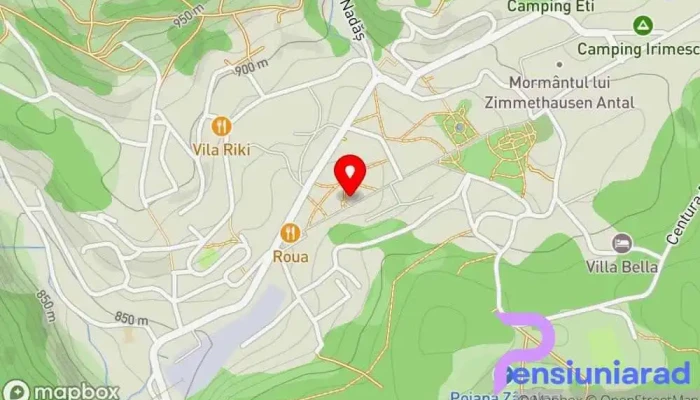 Pizzeria Regall -  Hartă - Borsec
