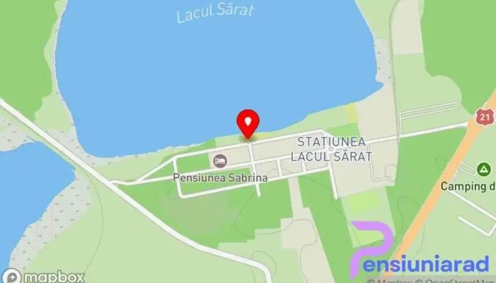 Plaja Irina -  Hartă - Brăila