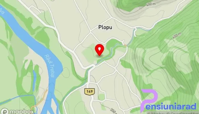 Plopu -  Hartă - Plopu