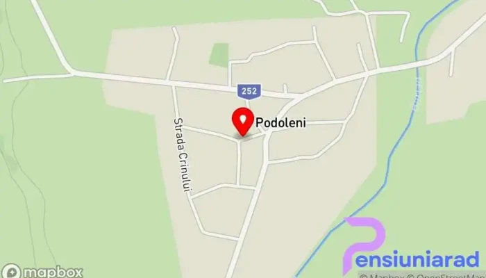 Podoleni -  Hartă - Podoleni