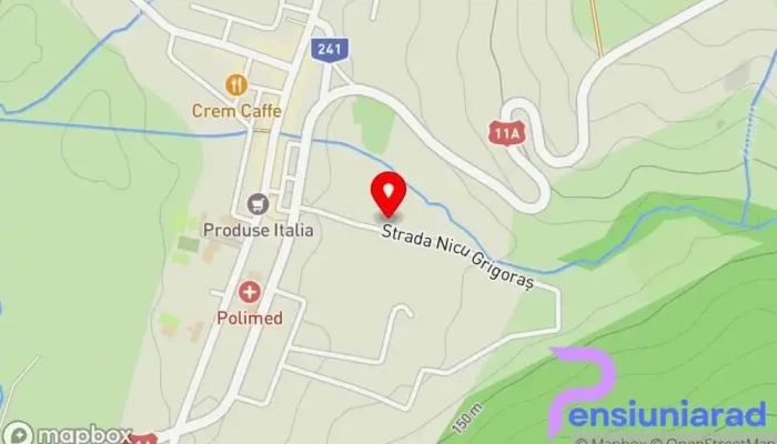 Podu Turcului -  Hartă - Podu Turcului