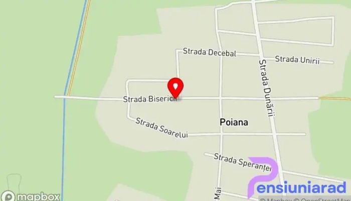 hartă a Poiana  în Poiana