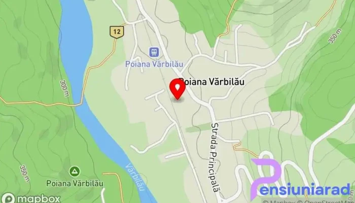 hartă a Poiana Vărbilău  în Poiana Vărbilău