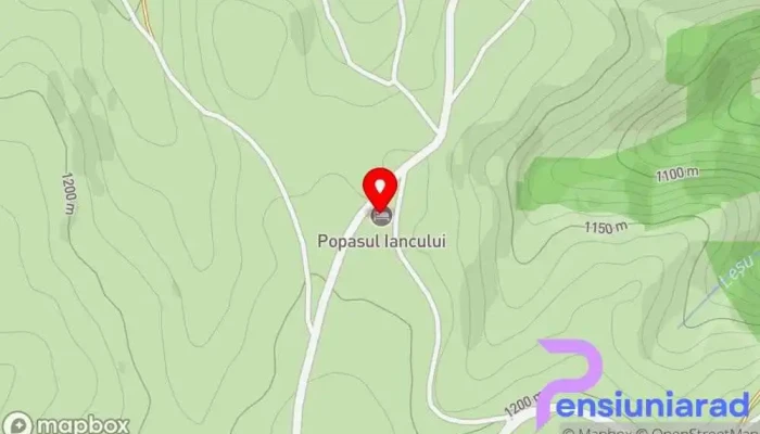 Popasul Iancului -  Hartă - Mărișel
