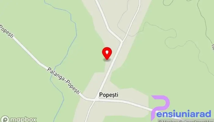 hartă a Popești  în Popești