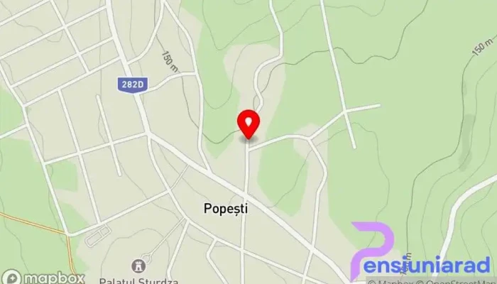 Popesti Hartă - Popești