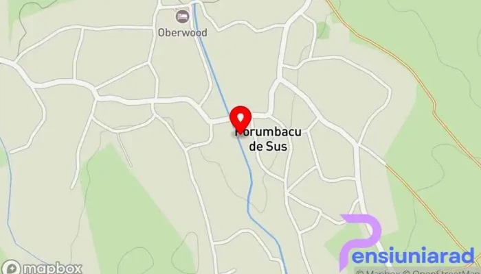 Porumbacu De Sus -  Hartă - Porumbacu De Sus