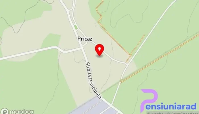 hartă a Pricaz  în Pricaz