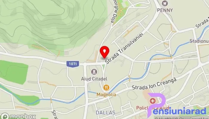 hartă a Primăria Aiud Primărie în Aiud