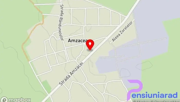 Primaria Amzacea Hartă - Amzacea
