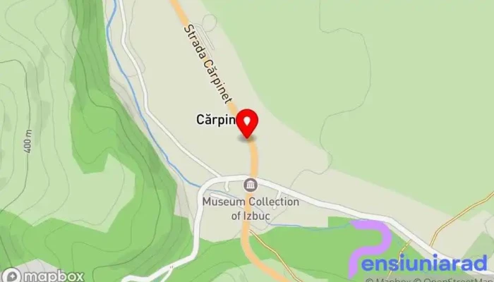 hartă a Primăria Cărpinet Primărie în Cărpinet
