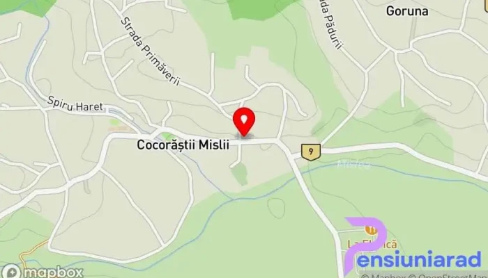 hartă a Primăria Cocorăștii Mislii Primărie în Cocorăștii Mislii