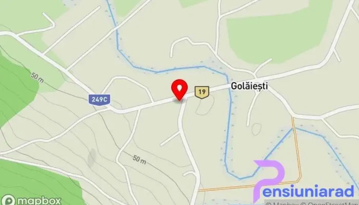 Primaria Golaiesti Hartă - Golăiești