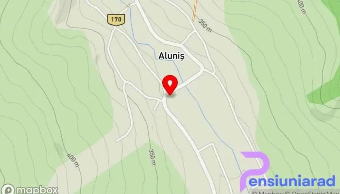 hartă a Primăria Primărie în Aluniş
