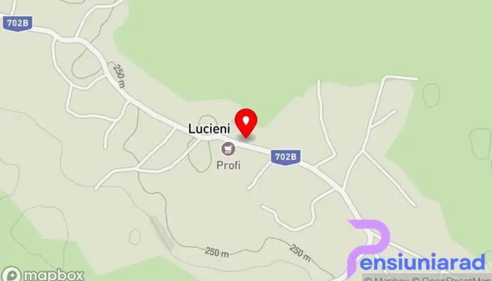 Primaria Lucieni Hartă - Lucieni