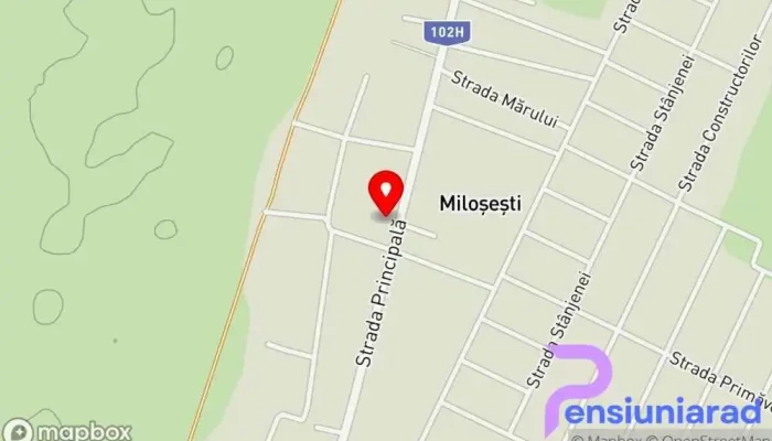 Primaria Milosesti Hartă - Miloşeşti