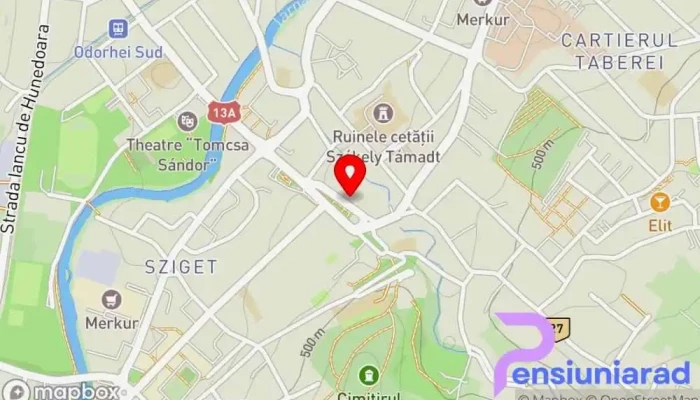 Primaria Odorheiu Secuiesc Hartă - Odorheiu Secuiesc