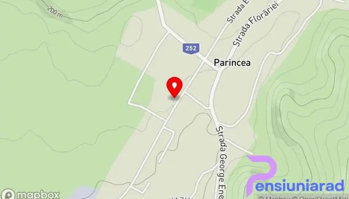 Primaria Parincea Hartă - Parincea