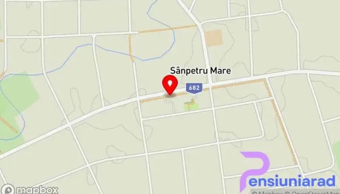 Primaria Sanpetru Mare Hartă - Sânpetru Mare