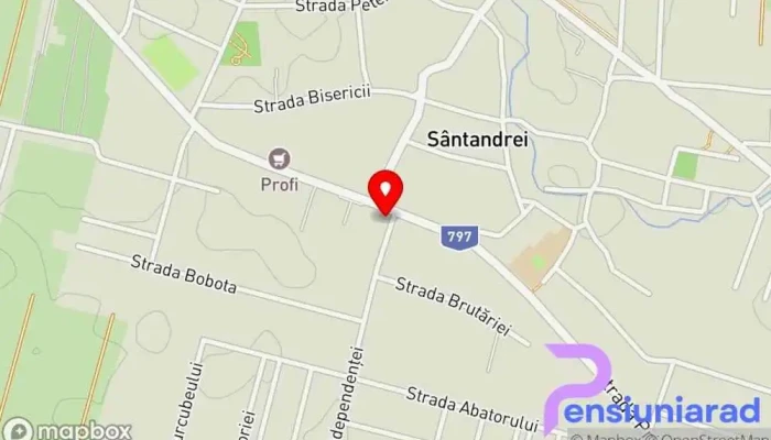 hartă a Primăria Sântandrei Primărie în Sîntandrei