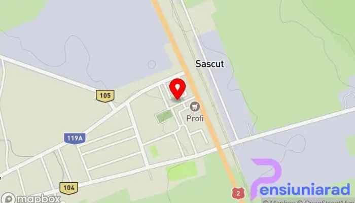 Primaria Sascut Hartă - Sascut