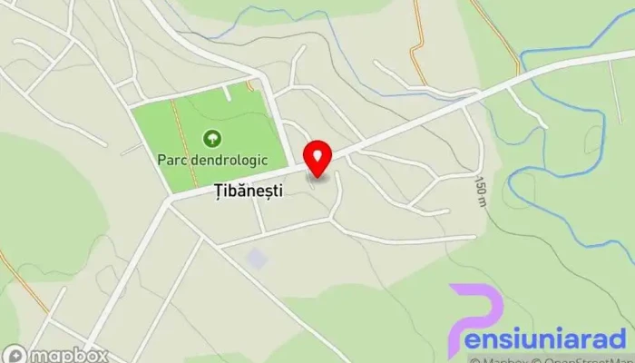 Primaria Tibanesti Hartă - Țibănești
