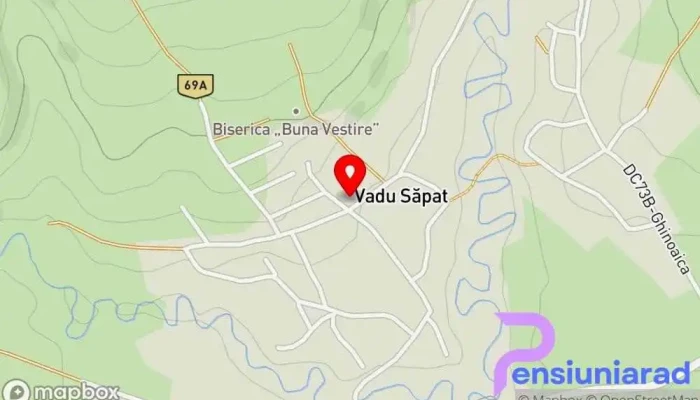 hartă a Primăria Vadu Săpat Primărie în Ungureni