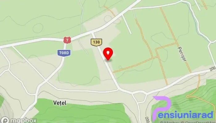 hartă a Primăria Vetel Primărie în Vețel