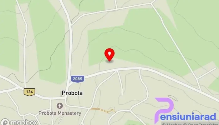 hartă a Probota  în Probota