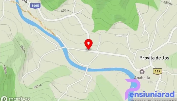 hartă a Provița de Jos  în Provița de Jos