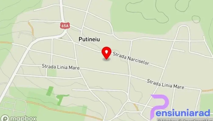 hartă a Putineiu  în Putineiu