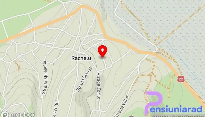 hartă a Rachelu  în Rachelu
