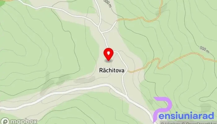 hartă a Răchitova  în Răchitova